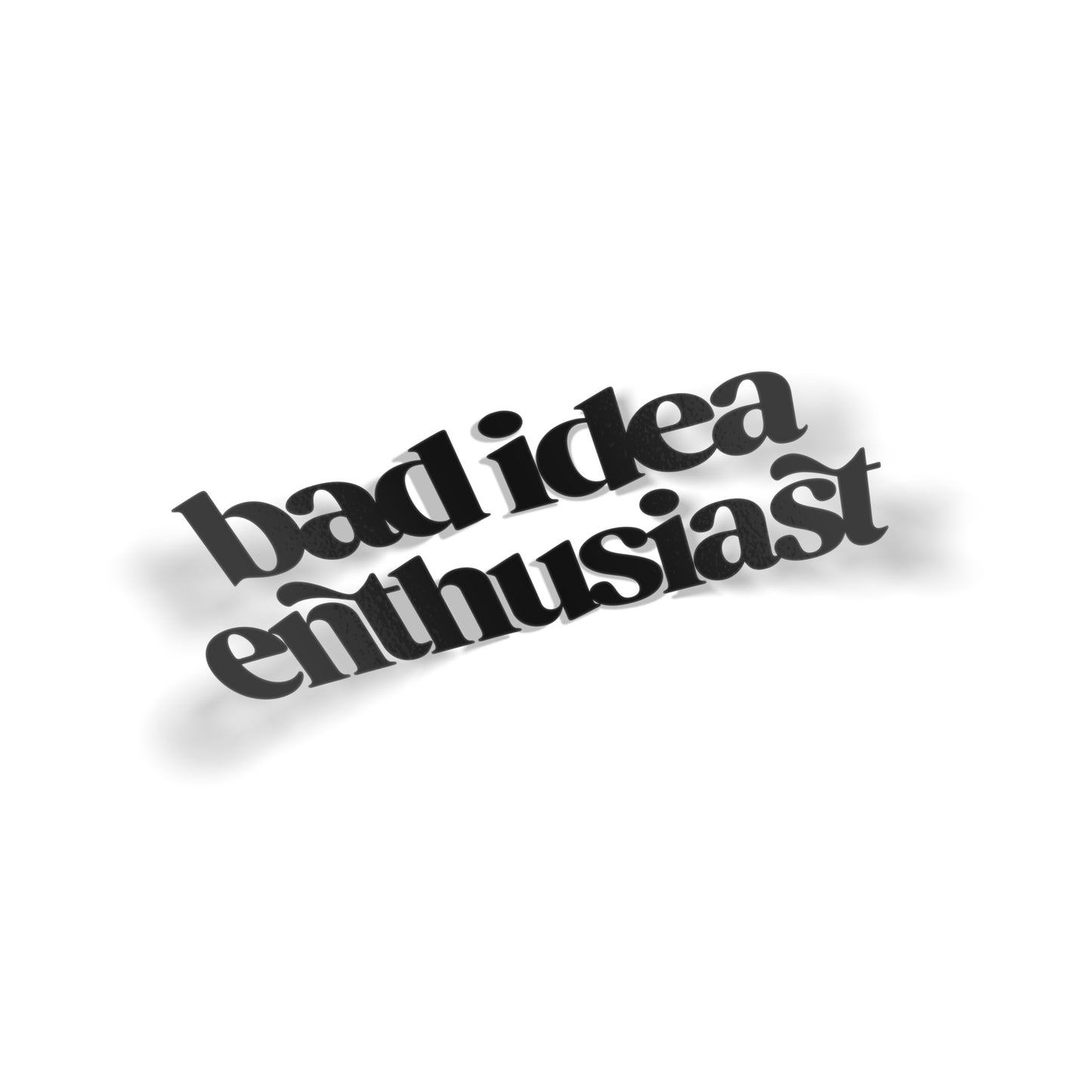 Enthusiast Sticker