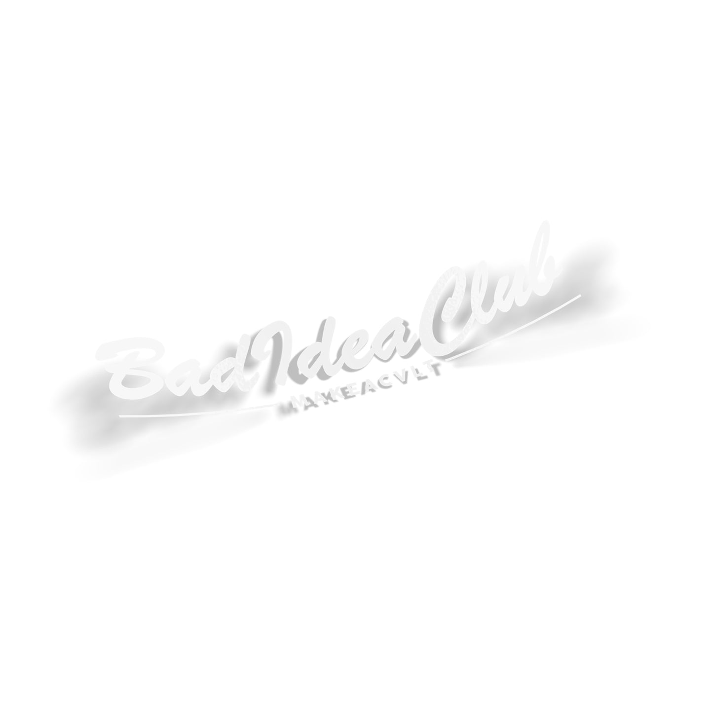 Old Bad Idea Club Long Sticker