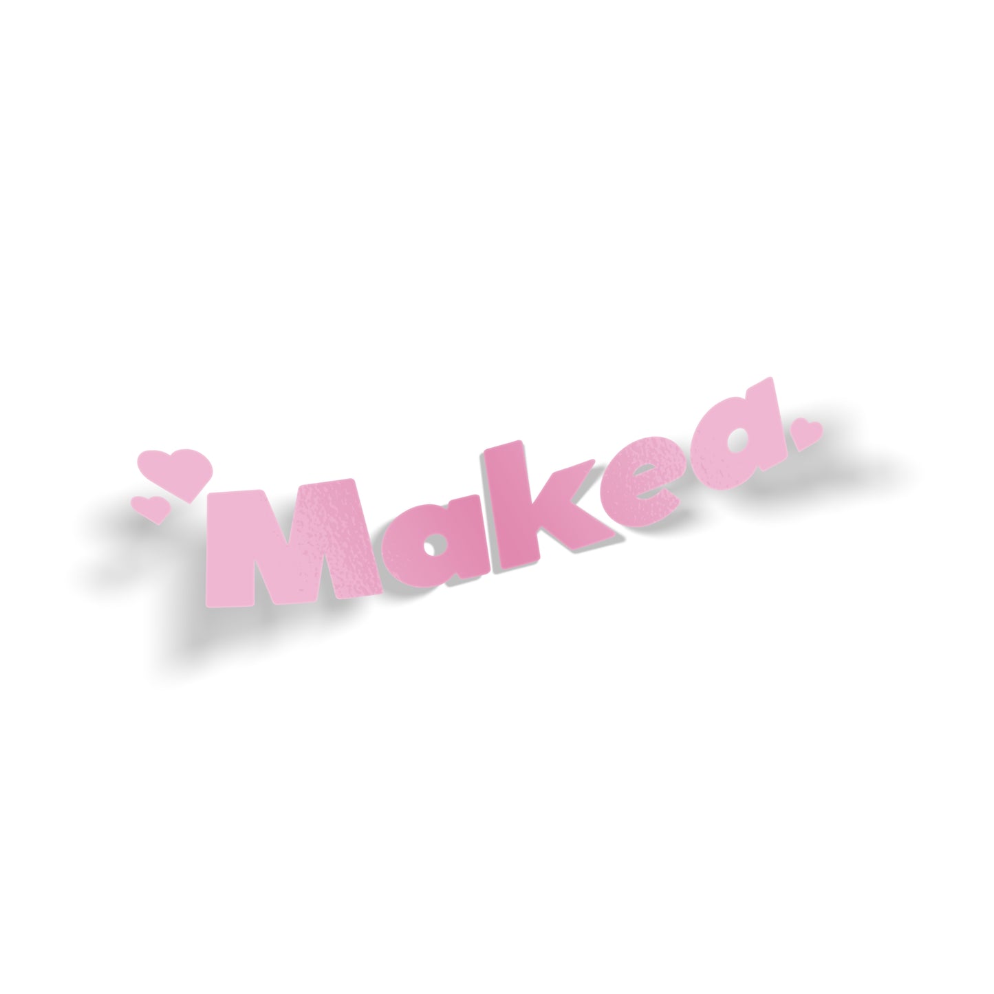 Makea Heart Logo Sticker