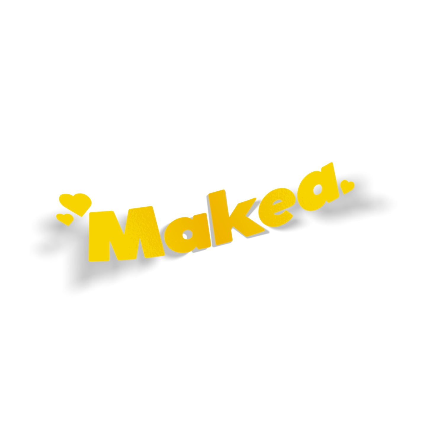 Makea Heart Logo Sticker