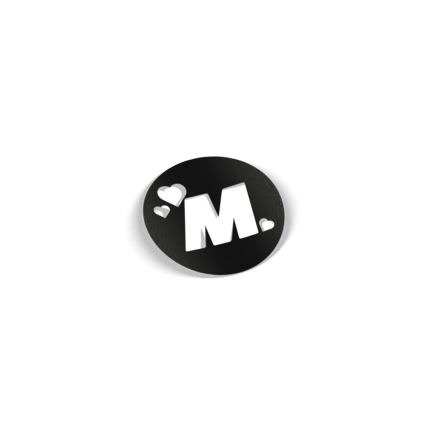 Makea Circle Heart Sticker