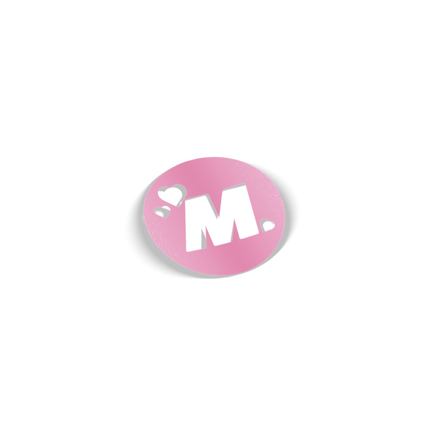 Makea Circle Heart Sticker