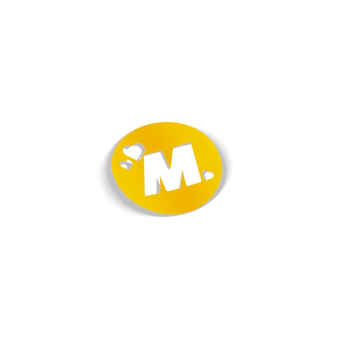Makea Circle Heart Sticker